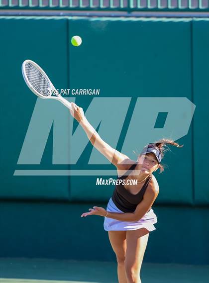 Thumbnail 1 in Wylie vs Frisco Centennial (UIL 5A Tennis Semifinal) photogallery.