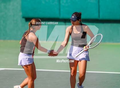 Thumbnail 2 in Wylie vs Frisco Centennial (UIL 5A Tennis Semifinal) photogallery.