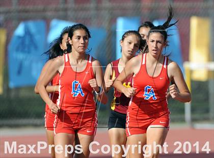 Thumbnail 2 in Los Altos @ West Covina Girls Varsity Track & Field photogallery.
