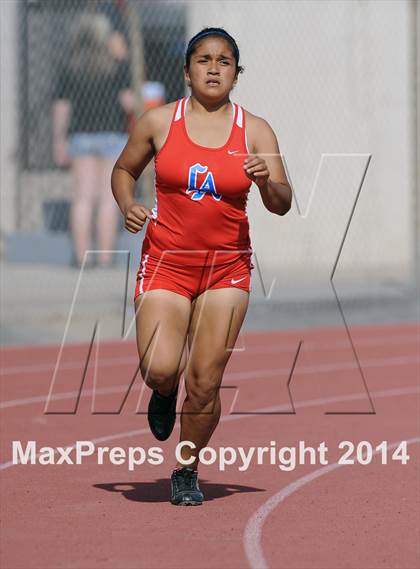 Thumbnail 1 in Los Altos @ West Covina Girls Varsity Track & Field photogallery.