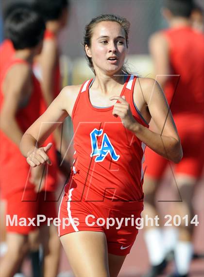 Thumbnail 3 in Los Altos @ West Covina Girls Varsity Track & Field photogallery.