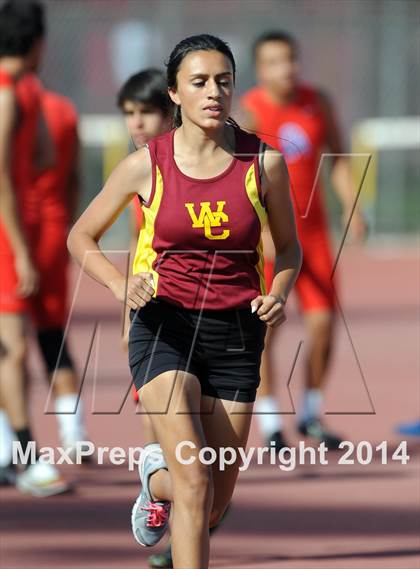 Thumbnail 1 in Los Altos @ West Covina Girls Varsity Track & Field photogallery.