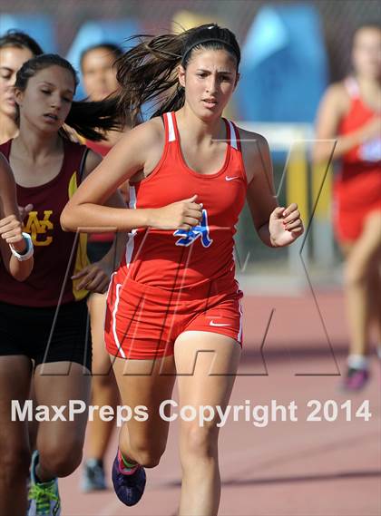 Thumbnail 3 in Los Altos @ West Covina Girls Varsity Track & Field photogallery.