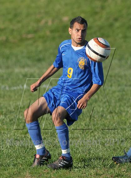 Thumbnail 1 in Linden @ West Campus (CIF SJS D5 Playoffs) photogallery.