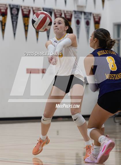 Thumbnail 3 in Vacaville Christian vs. Middletown (NorCal Tournament) photogallery.