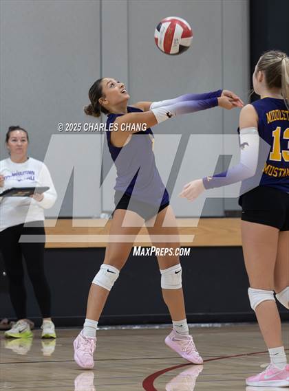 Thumbnail 2 in Vacaville Christian vs. Middletown (NorCal Tournament) photogallery.