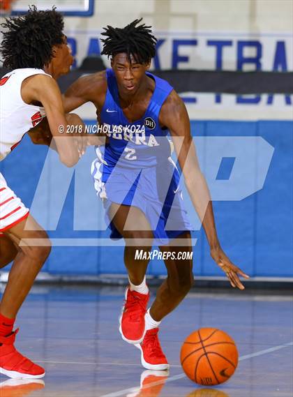 Thumbnail 3 in View Park vs. Serra (MLK Day Showdown) photogallery.