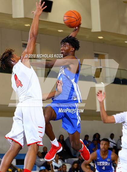 Thumbnail 1 in View Park vs. Serra (MLK Day Showdown) photogallery.