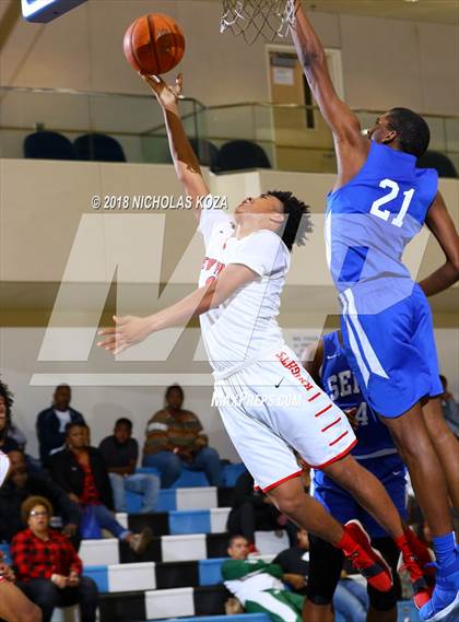 Thumbnail 2 in View Park vs. Serra (MLK Day Showdown) photogallery.