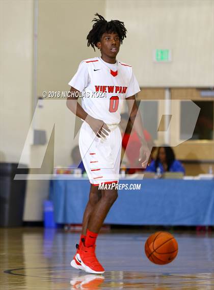 Thumbnail 3 in View Park vs. Serra (MLK Day Showdown) photogallery.