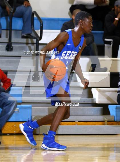 Thumbnail 2 in View Park vs. Serra (MLK Day Showdown) photogallery.