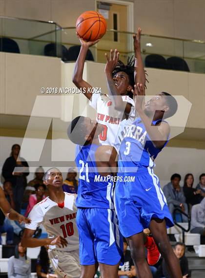 Thumbnail 2 in View Park vs. Serra (MLK Day Showdown) photogallery.