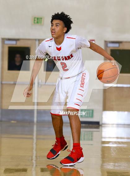 Thumbnail 2 in View Park vs. Serra (MLK Day Showdown) photogallery.