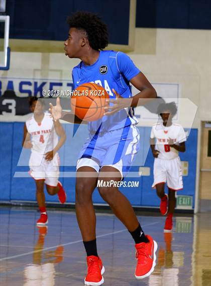 Thumbnail 3 in View Park vs. Serra (MLK Day Showdown) photogallery.