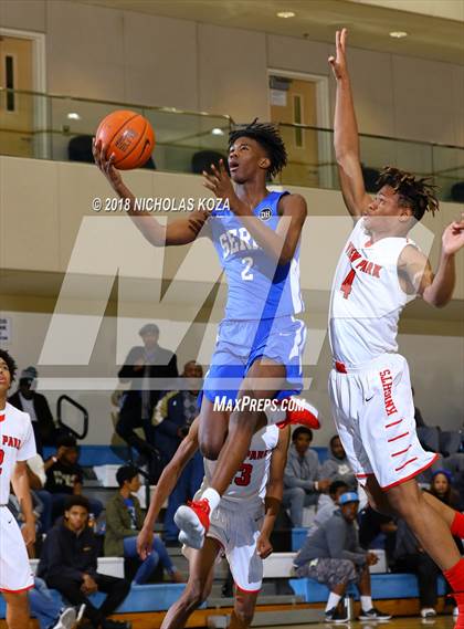 Thumbnail 2 in View Park vs. Serra (MLK Day Showdown) photogallery.