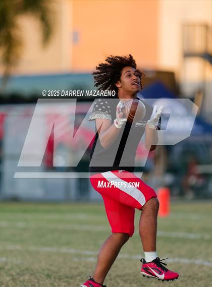 Thumbnail 1 in Florida School for the Deaf & Blind @ Merritt Island Christian (SSAA 8 Man Quarterfinal) photogallery.
