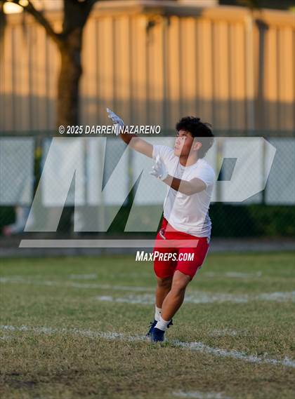 Thumbnail 2 in Florida School for the Deaf & Blind @ Merritt Island Christian (SSAA 8 Man Quarterfinal) photogallery.