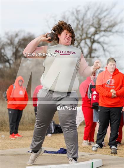 Thumbnail 2 in Brock Track Meet (Shot put) photogallery.