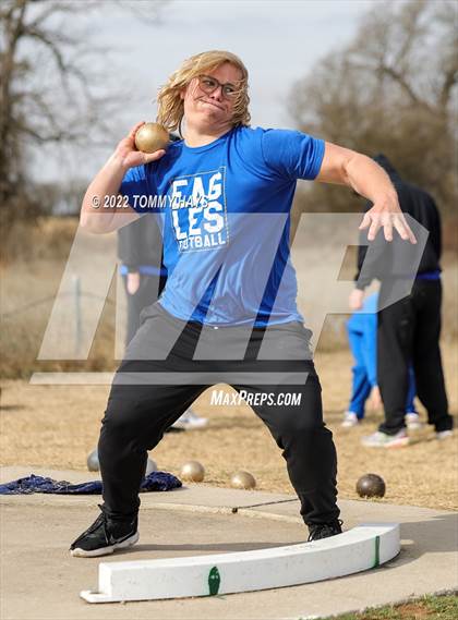 Thumbnail 2 in Brock Track Meet (Shot put) photogallery.