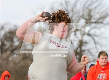 Thumbnail 3 in Brock Track Meet (Shot put) photogallery.