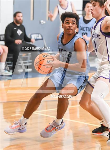 Thumbnail 2 in Cactus vs. Northwest Christian (North Valley Shootout) photogallery.