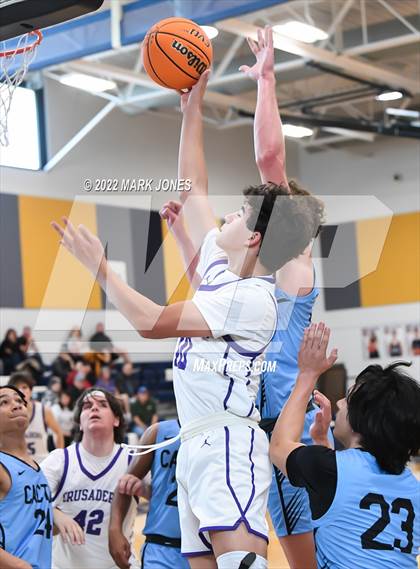 Thumbnail 3 in Cactus vs. Northwest Christian (North Valley Shootout) photogallery.
