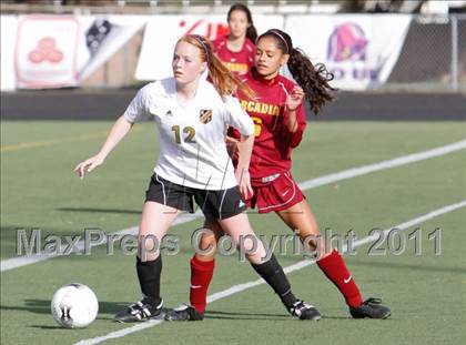 Thumbnail 2 in Newbury Park vs Arcadia (CIF SS D2 Playoffs) photogallery.