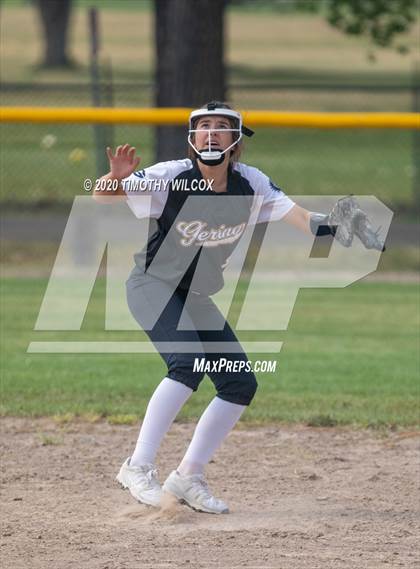 Thumbnail 2 in Gering vs Chadron (North Platte Softball Classic) photogallery.