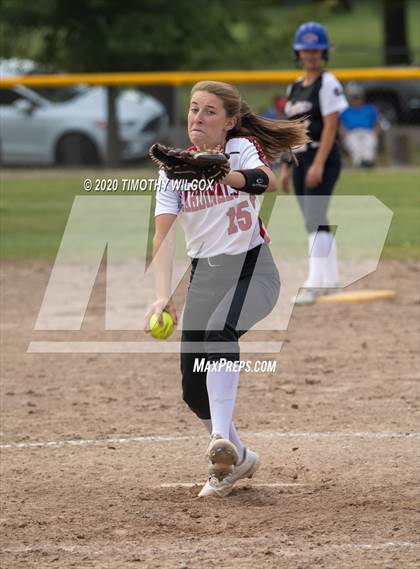 Thumbnail 2 in Gering vs Chadron (North Platte Softball Classic) photogallery.