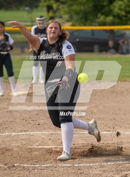 Thumbnail 2 in Gering vs Chadron (North Platte Softball Classic) photogallery.