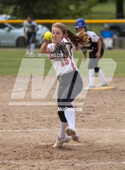 Thumbnail 2 in Gering vs Chadron (North Platte Softball Classic) photogallery.