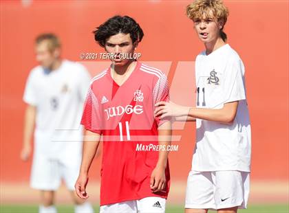 Thumbnail 3 in Summit Academy @ Judge Memorial (UHSAA 3A Quarterfinal) photogallery.