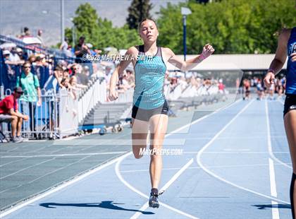 Thumbnail 2 in UHSAA 3A/4A Final (400m Dash) photogallery.