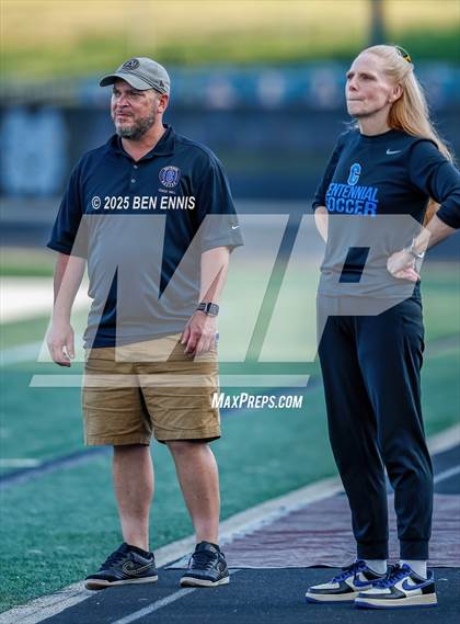 Thumbnail 2 in Centennial vs. Starr's Mill (GHSA 4A Round 2) photogallery.