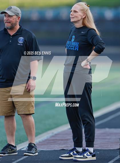 Thumbnail 3 in Centennial vs. Starr's Mill (GHSA 4A Round 2) photogallery.