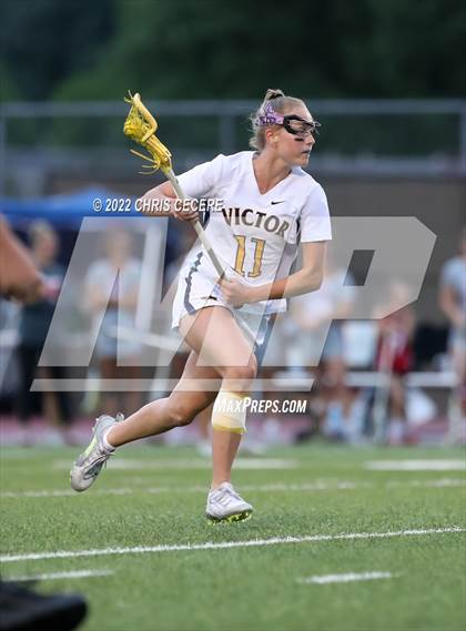 Thumbnail 2 in Victor vs. Canandaigua Academy (Section 5 Class B Final) photogallery.