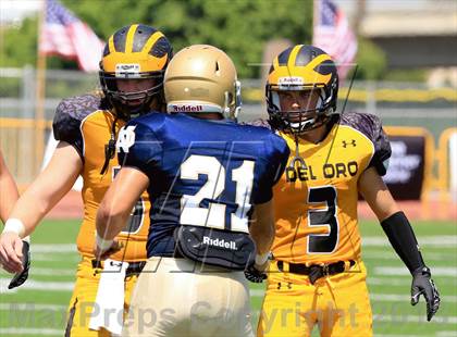 Thumbnail 1 in Del Oro vs. Notre Dame (Honor Bowl) photogallery.