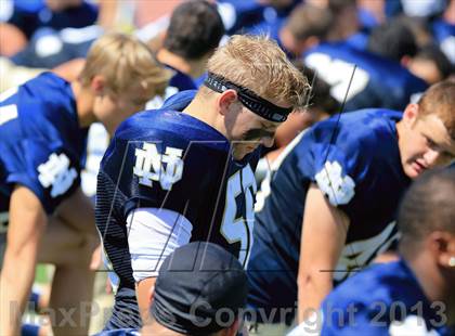 Thumbnail 3 in Del Oro vs. Notre Dame (Honor Bowl) photogallery.