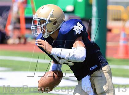 Thumbnail 2 in Del Oro vs. Notre Dame (Honor Bowl) photogallery.