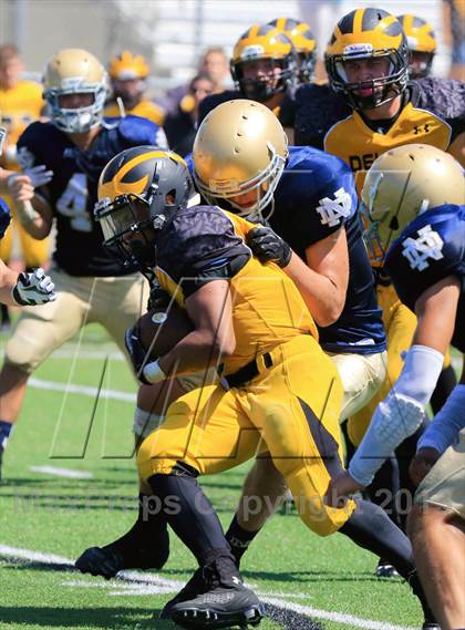 Thumbnail 2 in Del Oro vs. Notre Dame (Honor Bowl) photogallery.