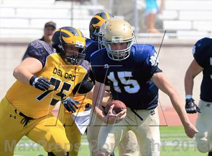 Thumbnail 1 in Del Oro vs. Notre Dame (Honor Bowl) photogallery.