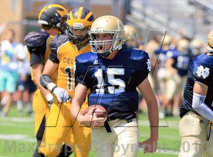 Thumbnail 2 in Del Oro vs. Notre Dame (Honor Bowl) photogallery.