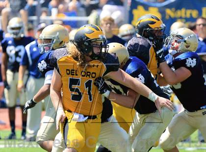 Thumbnail 3 in Del Oro vs. Notre Dame (Honor Bowl) photogallery.