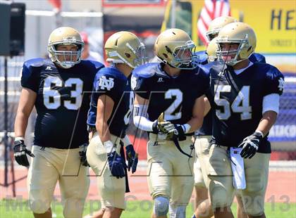 Thumbnail 1 in Del Oro vs. Notre Dame (Honor Bowl) photogallery.