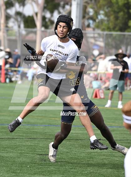Thumbnail 2 in Capistrano Valley vs. Warren (Battle At The Beach) photogallery.