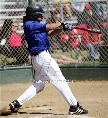 Thumbnail 3 in El Cajon Valley vs. Mesa Grande Academy (55th Lions Tourney) photogallery.