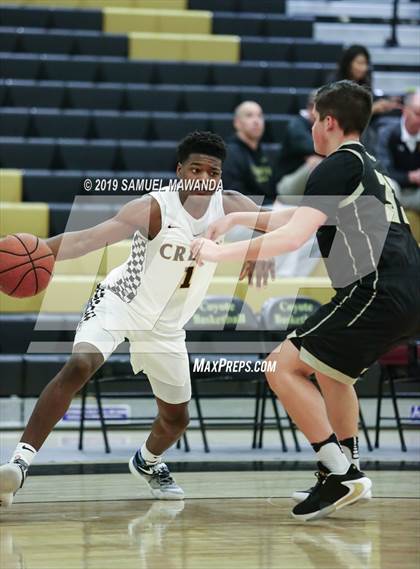 Thumbnail 1 in  Crespi vs Knight (5th West Valley Tip Off Tournament) photogallery.