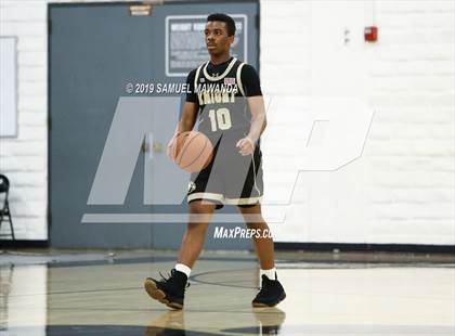Thumbnail 2 in  Crespi vs Knight (5th West Valley Tip Off Tournament) photogallery.