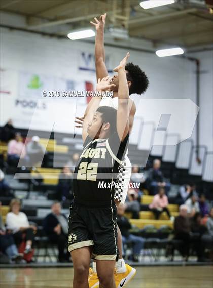Thumbnail 1 in  Crespi vs Knight (5th West Valley Tip Off Tournament) photogallery.
