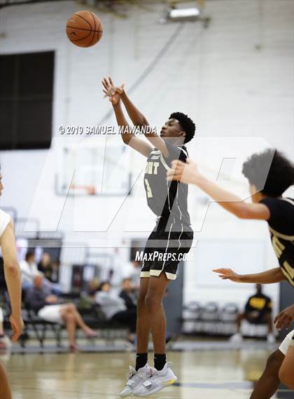 Thumbnail 3 in  Crespi vs Knight (5th West Valley Tip Off Tournament) photogallery.